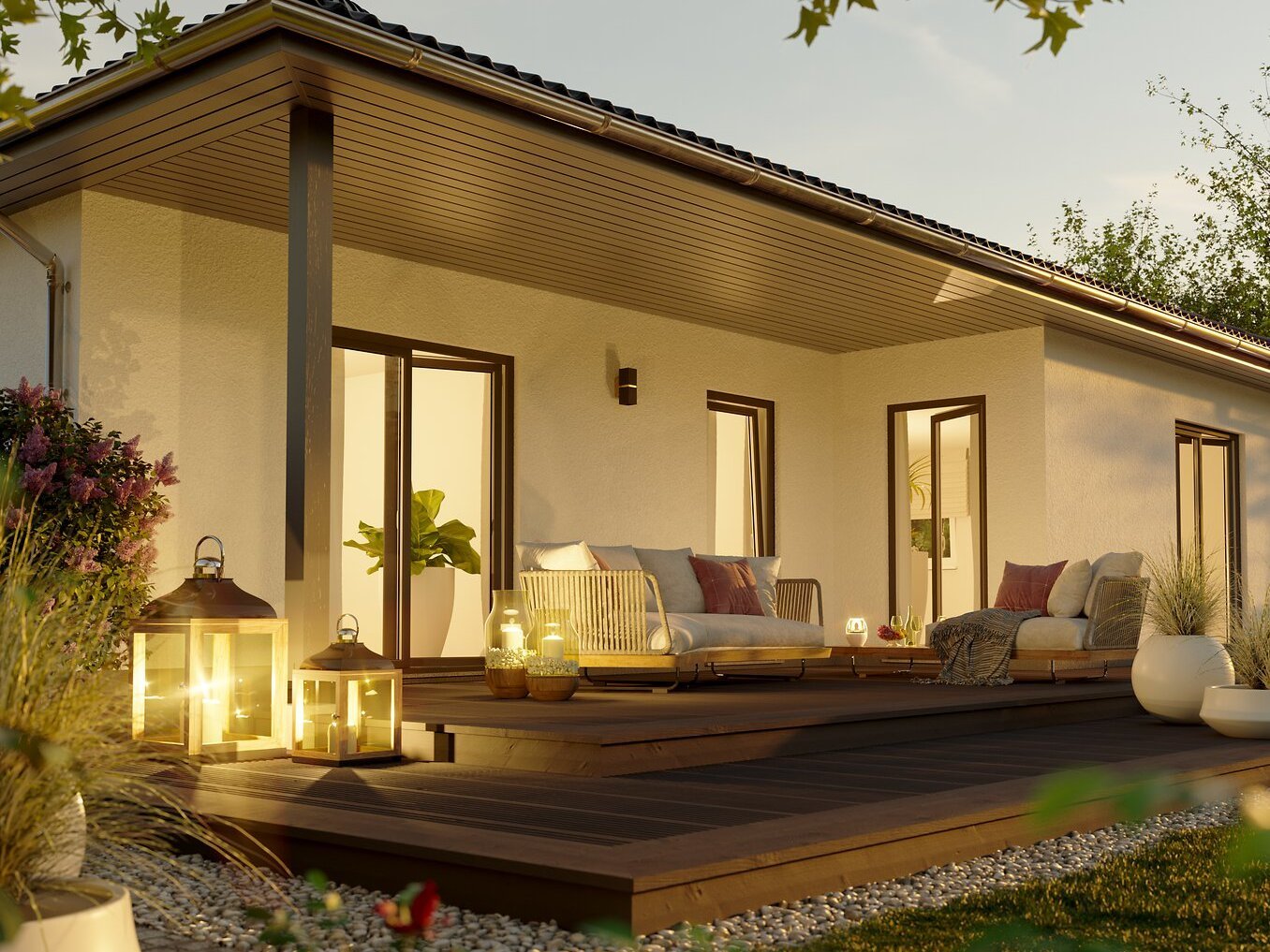 Ext_Winkelbungalow_108_GardenView_Fokus_Abend