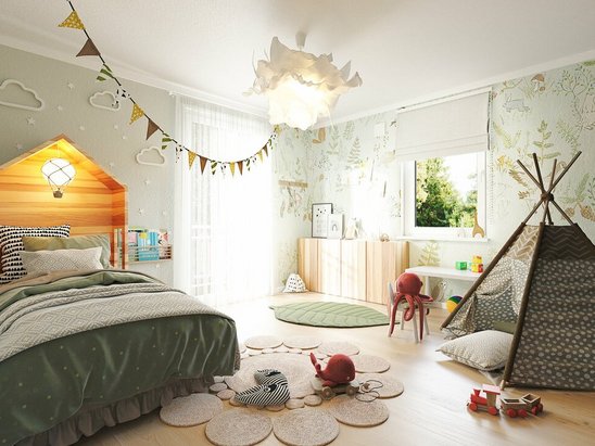 Ein Kinderzimmer im Flair 152 RE