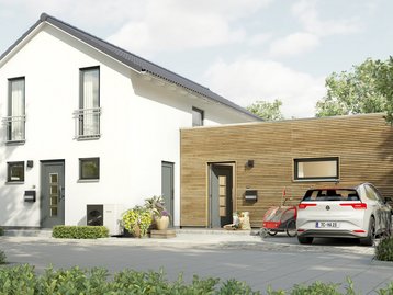 Einfamilienhaus-Aura-125-Mehrgenerationen-Holz-Strassenansicht