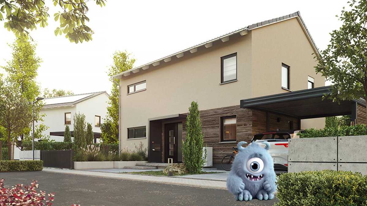 Häuser mit Ratenfressern